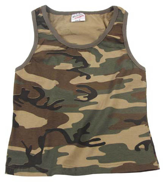 Girly Tank Top, -Pro Company-, woodland