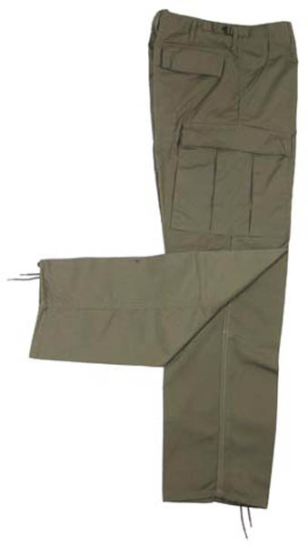 US Kampfhose BDU, Rip Stop, oliv