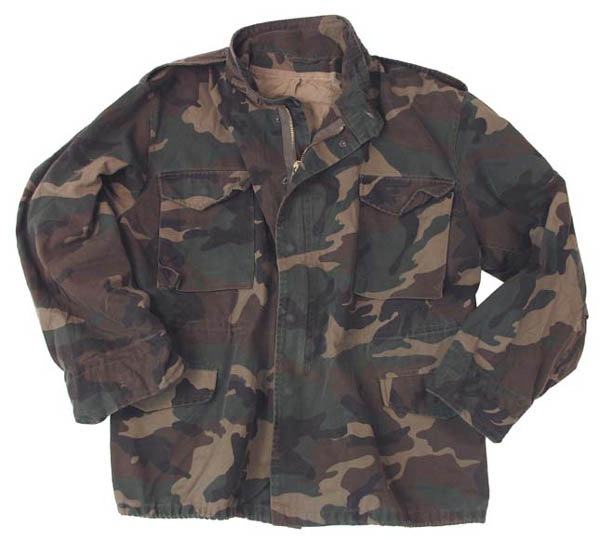 Kroatische Kampfjacke, woodland