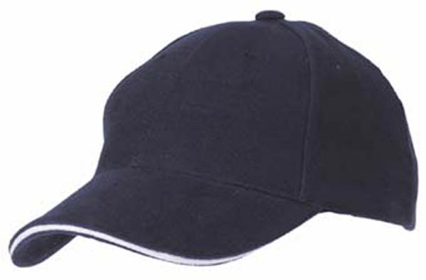 BB Cap, -Sandwich-, blau/wei