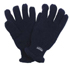 Strick-Fingerhandschuhe, blau