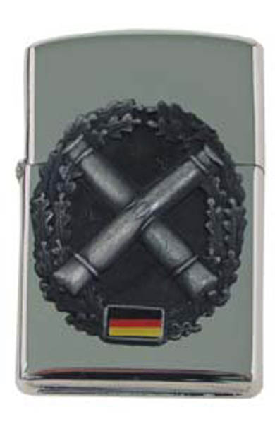 Sturmfeuerzeug, -Artillerie- silber