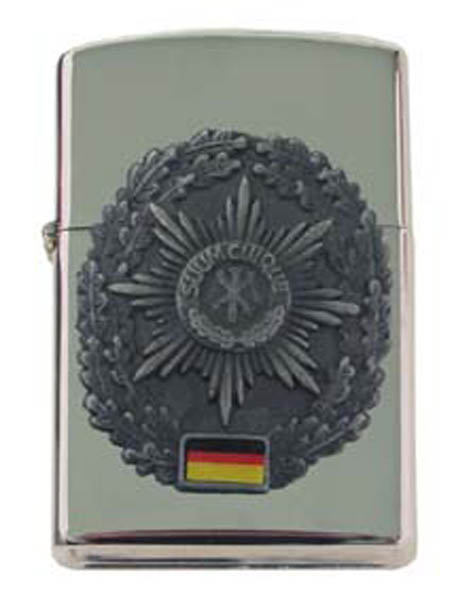 Sturmfeuerzeug, -Feldjger- silber