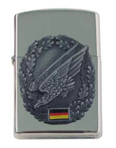 Sturmfeuerzeug, -Fallschirmjger- silber