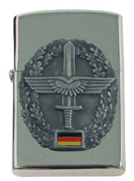 Sturmfeuerzeug, -Heeresflieger-, silber