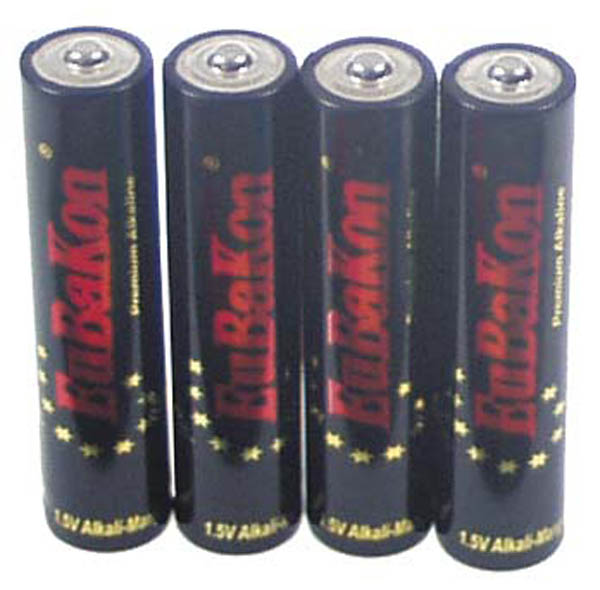 Batterien, klein, -AAA-Size-, 4-er Pack