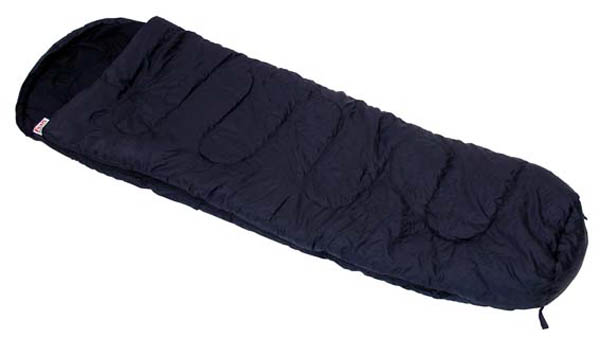 Mumienschlafsack, schwarz