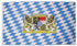 Fahne, Bayern mit Wappen, Polyester, mit