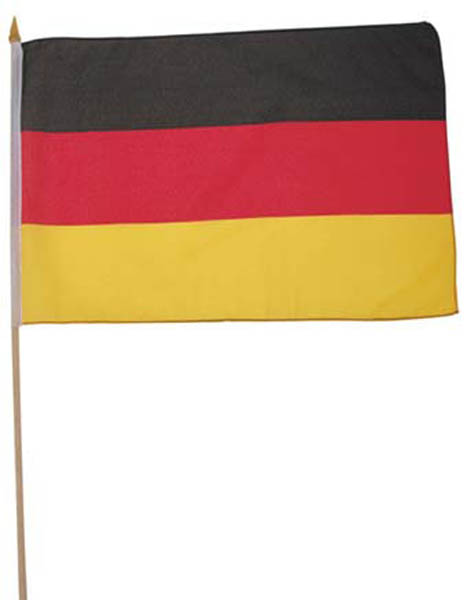 Fahne, Deutschland, Polyester an