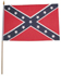 Fahne, Südstaaten,Polyester an Holzstiel