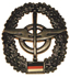 BW Barettabzeichen, -Nachschub-, Metall,gebraucht