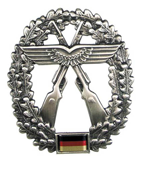BW Barettabzeichen, -Luftwaffensich.-
