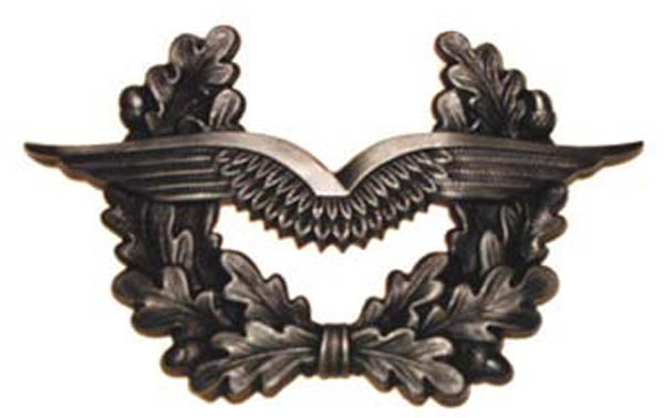BW Schirmmtzenabzeichen, Luftwaffe