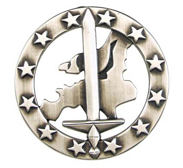 BW Barettabzeichen, -Eurocorps-