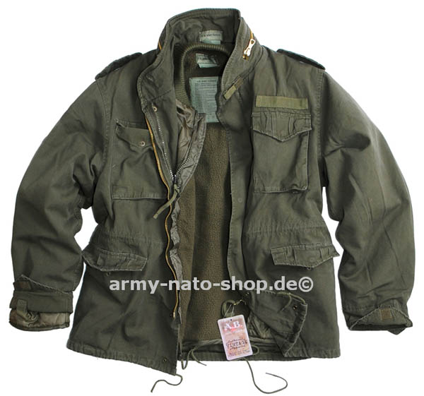 Feldjacke - Vintage (2 in 1) US M65 oliv