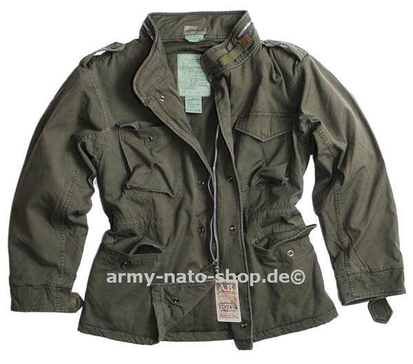 Feldjacke - Vintage US M65 oliv