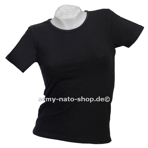 T-Shirt (Damen),Stretch schwarz neu