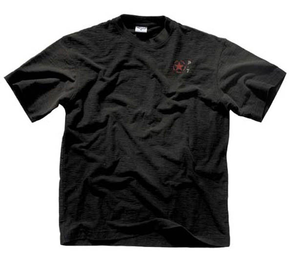 T-Shirt, halbarm, Vintage, Pure Trash, heavy, schwarz