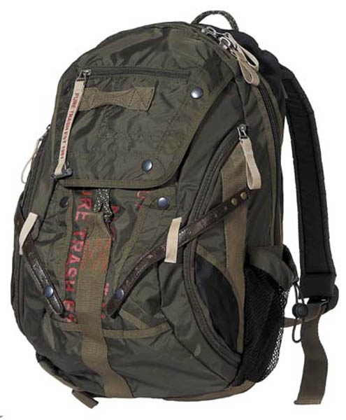 Rucksack gro, Nylon, PT,oliv