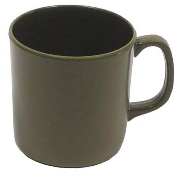 Tasse, Melamine, 350 ml, oliv