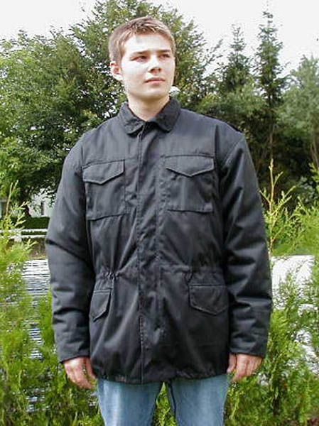 Feldjacke, US M65 schwarz neu