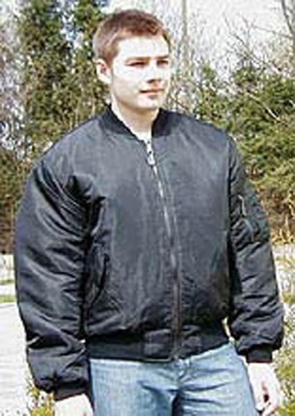 Pilotenjacke, US MA1 schwarz neu