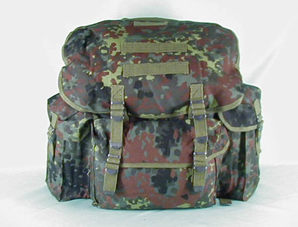 Rucksack, Bw Imit. 5-Farben flecktarn neu