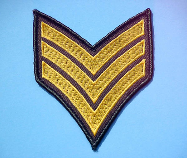 Armabzeichen, US Sergeant neu