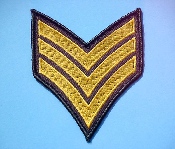 Armabzeichen, US Sergeant neu