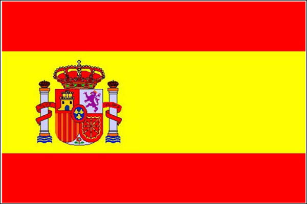 Flagge, Spanien neu