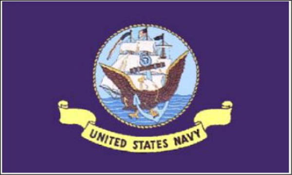 Flagge, U.S. Navy neu