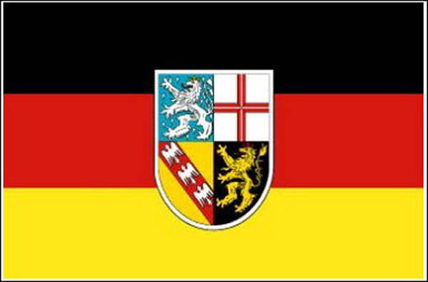 Flagge, Saarland neu