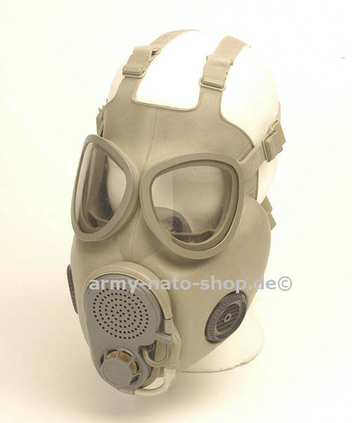 ABC-Schutzmaske, NVA M10M neuw. (mit 2 integrierten Backenfilt..