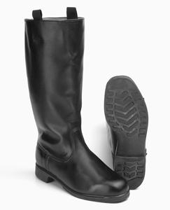 Schaftstiefel,NVA Glattleder schwarz neu