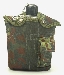 Feldflasche mit TrinkbecherUS ALU neu (Überzugfarbe: 5-Farben flecktarn),