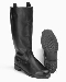 Schaftstiefel/knobelbecher, Glattleder schwarz Gebraucht guten zustand