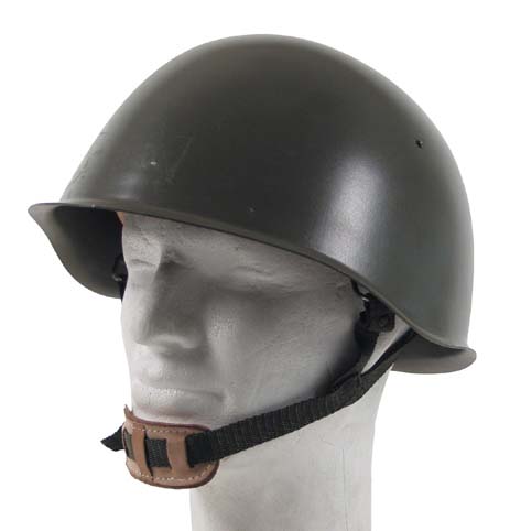 CZ Stahlhelm, oliv, neuwertig, mit Innenteil