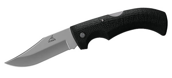 Gerber Gator, glatte Klinge, Kraton-Heft, Nylonetui