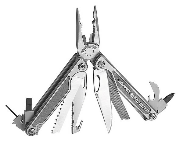 Leatherman Charge XTI, Titan-Griffschalen, Lederholster