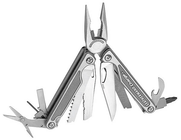 Leatherman Charge TI, Titan-Griffschalen, Lederholster