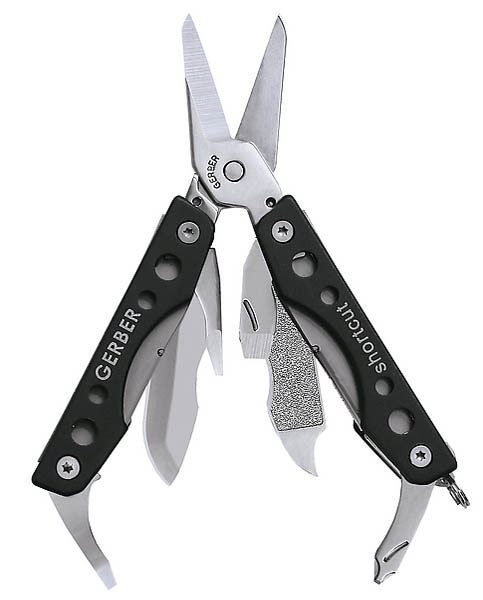 Gerber Mini-Tool Shortcut, mit Schere