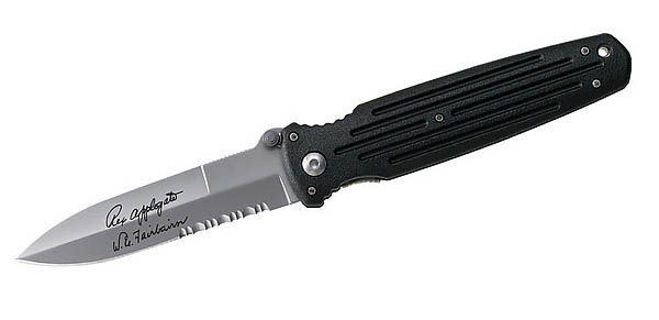 Gerber Colonel Applegate Einhandmesser, rostfrei, Zytel-Griff, Cordura-Etui