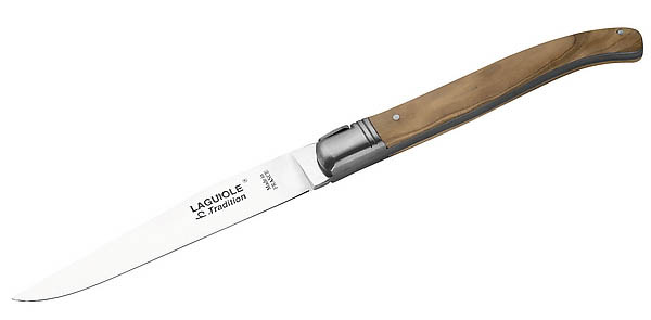 Steakmesser-Satz, Olivenholz, Inhalt 6 Messer