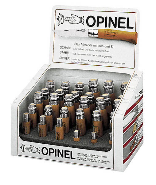 Opinel-Sortiment mit 30 Messern