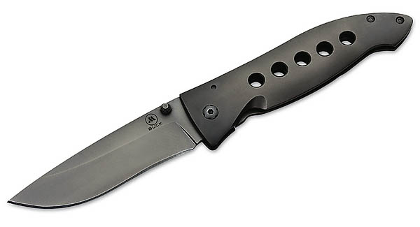 Buck-Einhandmesser, Tom Mayo-Design, 440 C, Grtelclip