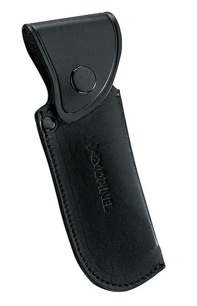 Schwarzes Leder-Etui fr das Opinel-Messer Standard Nr. 8