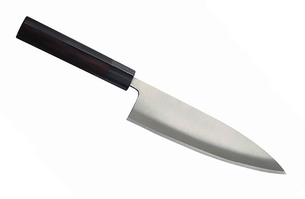 Japanisches Kochmesser Mioroshi, VG-5-Stahl, Sandelholz