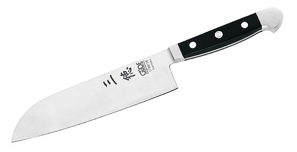 Gde Alpha, Santoku, Chrom-Vanadium-Molybdn-Stahl, Hostaform-Griffschalen, Gde-Nr. 1746/16