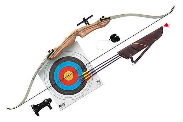 Recurve Bogen-Set mit Zubehr