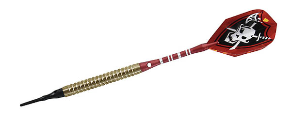 Nodor Soft-Tip-Darts, Golden Virgin, 90% Tungsten, 16 g
